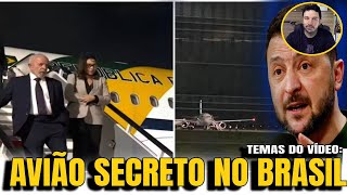 5 AVIÃO SECRETO POUSA NO BRASIL AMEAÇA DE TRUMP FEZ EFEITO MORAES AFASTADO DO CASO [upl. by Nevah]