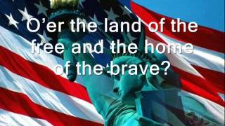 USA National Anthem with lyrics by Jaimina Johnston [upl. by Newg]