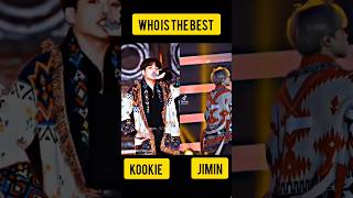 WHO IS THE BEST😎BTS JUNGKOOK VS BTS JIMIN😈btsjimin🥵vskookie🔥🔥kookievsjiminArmy 😍show your power💜 [upl. by Whitney842]