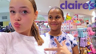 CLAiRES SHOPPiNG CHALLENGE 6 iTEMS [upl. by Alliscirp608]