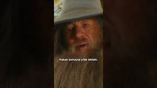 Gandalf Bilbo Baggins ile Yüzük Hakkında Konuşuyor  The Hobbit The Battle of the Five Armies [upl. by Ecyarg]