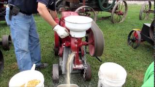 IHC Powered Corn Cracker At Pinckneyville [upl. by Eelram]