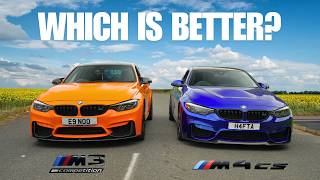 BMW M4 CS v M3 Competition What Are The Differences [upl. by Acirehs8]