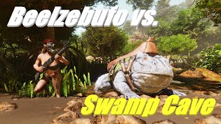 Ark Survival Ascended Swamp Cave versus Beelzebufo [upl. by Albur215]