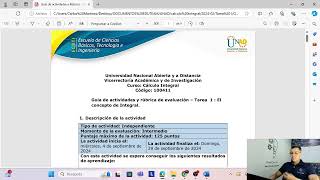 Solución tarea 1 calculo integral  20242 UNAD [upl. by Eirdua]