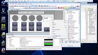 WINCC OPC DA SERVER Exchange data with 2 PCs [upl. by Hogarth39]