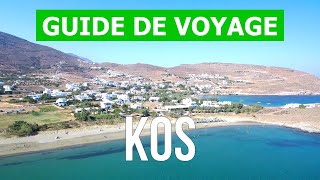 Vacances à Kos Grèce  Plages stations balnéaires lieux nature  vidéo 4k  île de Kos que voir [upl. by Euphemie]