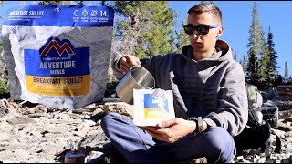 Mountain House Adventure Meals Breakfast Skillet Review [upl. by Dranreb]