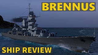 Brennus  New T10 French Research Bureau Cruiser  World of Warships [upl. by Aira]