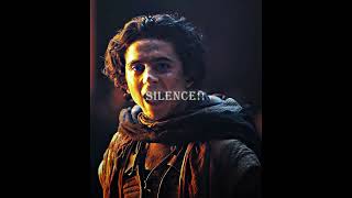 Paul Atreides  quotSilencequot🔥  Dune Part two  1 Movie in the world👀 dune paulatreides [upl. by Kcirb]