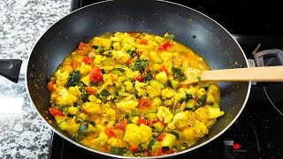 High Protein Tempeh Curry Stir Fry in 30 min  MealPrep Friendly [upl. by Elocel]