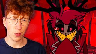 Patterrz Reacts to The Complete Lore of Hazbin Hotel amp Helluva Boss [upl. by Yrrat212]