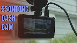 Ssontong Dash Camera FHD 1080P Review CHEAP Easy To Install [upl. by Gildea476]