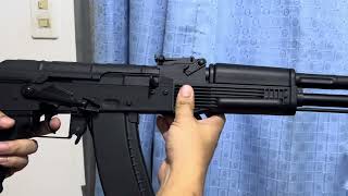 6k pesos na poging AK 74M high end gel blaster Mabigat sa kamay [upl. by Reivazx578]