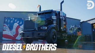 Truck Reveal The Custom Sparks Motors Semi  Diesel Brothers [upl. by Maeve]