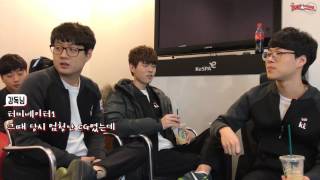 170314 kt Rolster backstage at the LCK 2017 Spring Split R2 vs Jin Air Greenwings [upl. by Ggerc583]