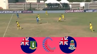 🔴 LIVE British Virgin Islands vs Cayman Islands  CONCACAF Nations League  Match LIVE Now [upl. by Ag802]