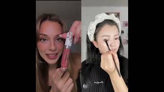 la brillance du gloss omgggg  PublicitéIT Cosmetics makeup gloss makeuptutorial lèvres [upl. by Nnahteb]