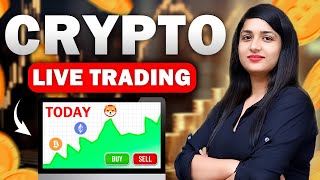 26 OCT Crypto live trading  bitcoin live trading deltaexchange btc cryptolivetrading trading [upl. by Krein161]