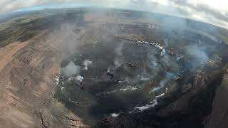 March 10 2023 — Kīlauea overflight video of Halema‘uma‘u [upl. by Hamlin]