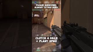 4 KILLS amp PLANT SPIKE  valorant valorantclips valorantomen omen gaming [upl. by High]