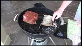 BBQ How to Smoke a Boston Butt on a Weber Grill [upl. by Waers902]