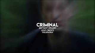 criminal — editing audio made by stelleraudios on ig [upl. by Gorey]