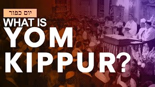 What is Yom Kippur The Jewish High Holiday [upl. by Neema]