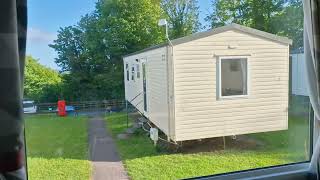 Look at the caravan holiday home we had in Torquay Holiday Park Devon in May 2023 [upl. by Egoreg]