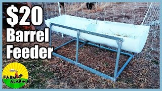 Building a Livestock Feeder for 20 [upl. by Sandy]