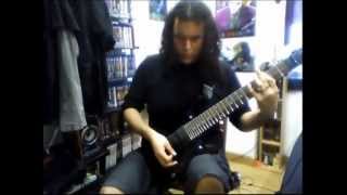 Fear Factory  Designing the Enemy Guitar cover [upl. by Halika]