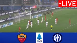 Roma Vs Inter  Serie A 2024  Today Match Highlights [upl. by Hosbein]