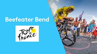 Beefeater Bend  Le Tour de France [upl. by Ssew]