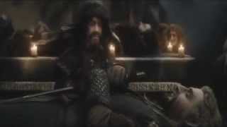 The Hobbit BOTFA Extended Edition  Gandalf Speech alternate Thorin Funeral [upl. by Luapnaes]