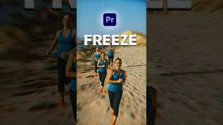 Create Freeze Frame Effect in Premiere Pro shortvideo shorts short [upl. by Norabal269]