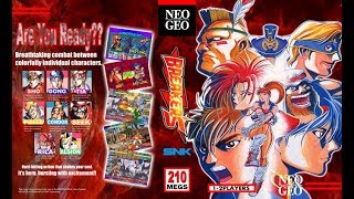 all endings Breakers revenge Neo Geo arcade HD [upl. by Middle844]