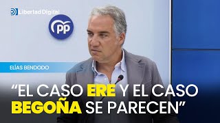 Bendodo afirma que el caso ERE y el caso Begoña son quotcaciquismo y corrupciónquot [upl. by Adnwahsar]