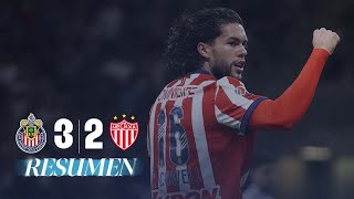 CHIVAS 32 NECAXA J13  FEROZ REMONTADA del REBAÑO [upl. by Sirrap]