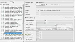 Creazione nuovo conto nel piano dei conti standard  partner Ranocchi GISavi [upl. by Latihs]