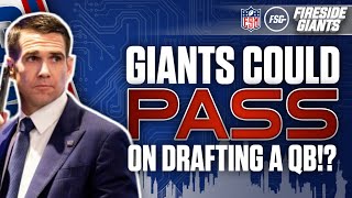 Giants Could PASS on Drafting a QB  Reaction  Analysis [upl. by Maclay464]