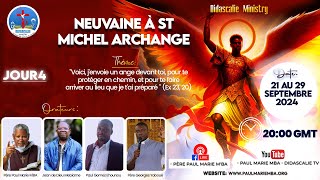 NEUVAINE A SAINT MICHEL ARCHANGE 2024 Jour4Lutter contre les fondations de la sorcellerie familiale [upl. by Naitsihc]