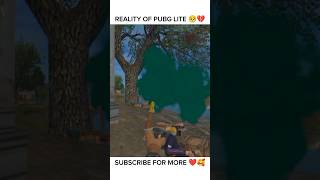 REALITY OF PUBG LITE🥺💔 pubglite shorts [upl. by Eilagam132]