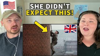 Americans React to Fred Dibnah  British Steeplejack Takes Down a Massive Chimney [upl. by Thgiwd152]