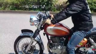 SUZUKI ST250TU250 episode3 cafe racer カフェレーサー仕様 [upl. by Annahtur]