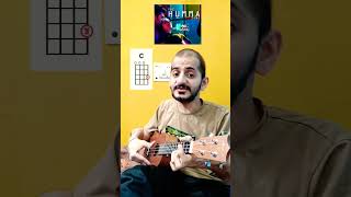 The Humma Song  Easy Strumming Lesson  shorts music ukulele ramanujmishra [upl. by Ahtaga624]