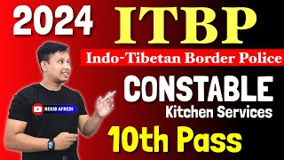 ITBP Constable New Vacancy 2024  ITBP Constable Recruitment 2024  ITBP New Post 2024 [upl. by Nnayrrehs]