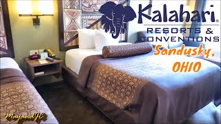 Kalahari Resorts amp Conventions Sandusky OHIO  Water Park Resorts  Arrival amp Room Tour [upl. by Dart925]