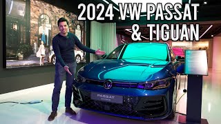 Nya 2024 Volkswagen Passat och Volkswagen Tiguan  en första genomgång ENG SUB [upl. by Madison]