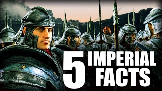 Skyrim  5 Imperial Facts  Elder Scrolls Lore [upl. by Esemaj]