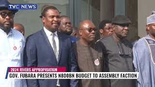 Gov Fubara presents Rivers’ N800b 2024 Appropriation Bill to fourmember assembly [upl. by Ardnak]